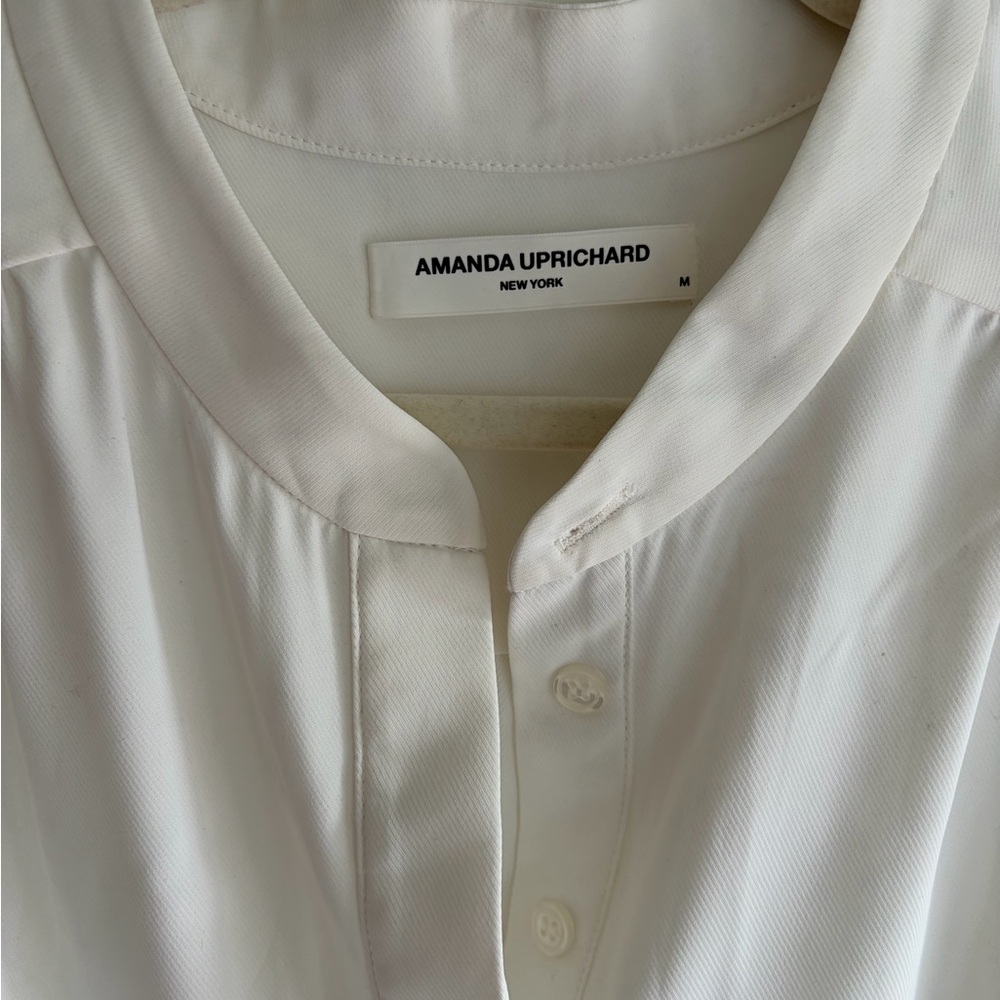 AMANDA UPRICHARD White Mini Dress Size Medium - Picture 3 of 8